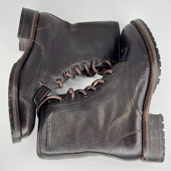 Wolverine Womens W40078 Rosie Kiltie Brown LaceUp Leather Size 5.5 Western Boots - Picture 6 of 9